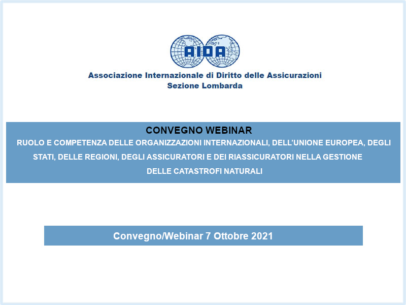 Convegno 7 Ottobre 2021